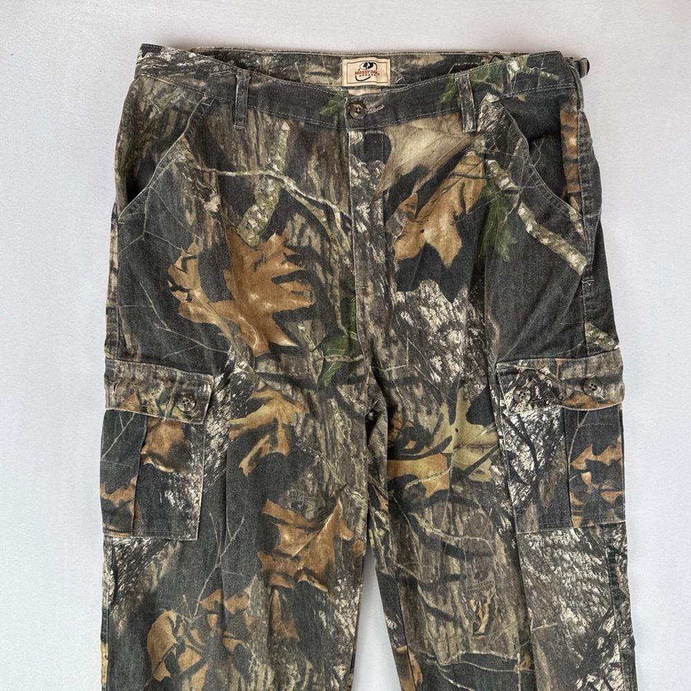 Mossy Oak Explorer Midweight Cargo Pants Mens 36x32 Camo Hunting
